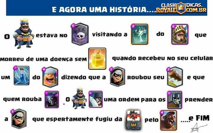 A Melhor Historia Do Clash Royale